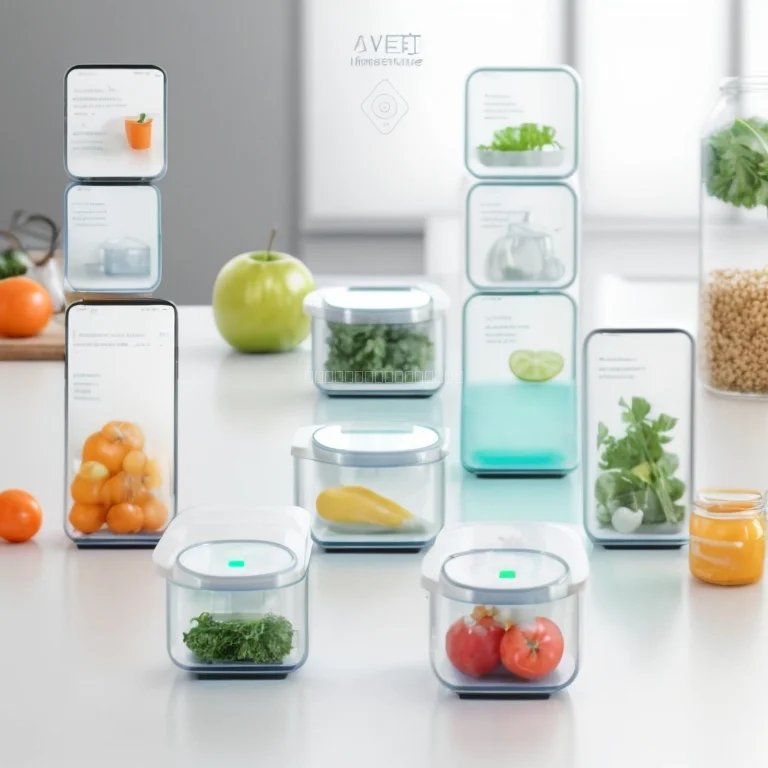 Modernes AI-Frischegerät in Laborumgebung